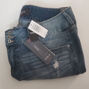 Torrid Premium Stretch Jegging Dark Wash Size 20 NWT